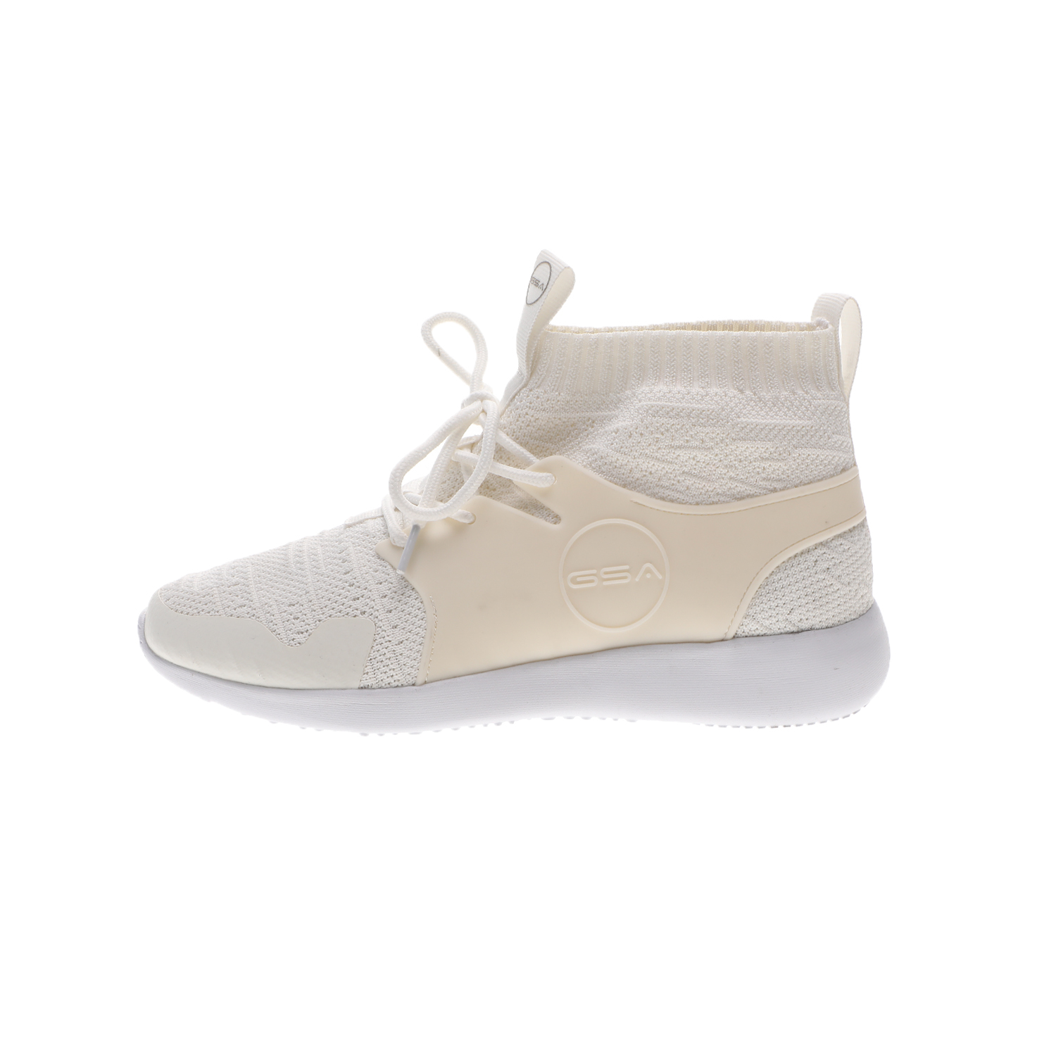 GSA – Unisex sneakers GSA ONE HIGH λευκά