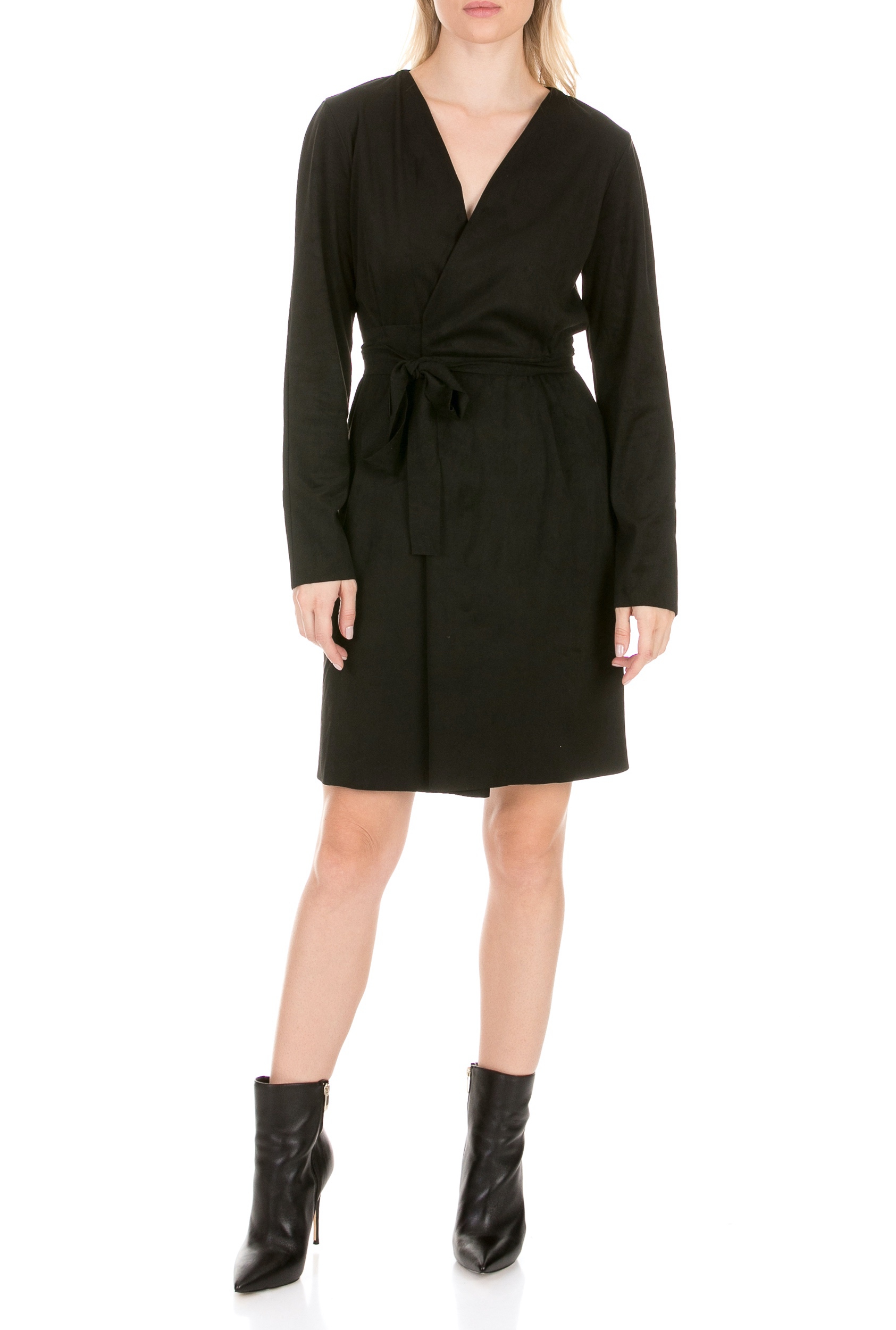 LA DOLLS – Γυναικείο φόρεμα LA DOLLS SKIN DRESS μαύρο