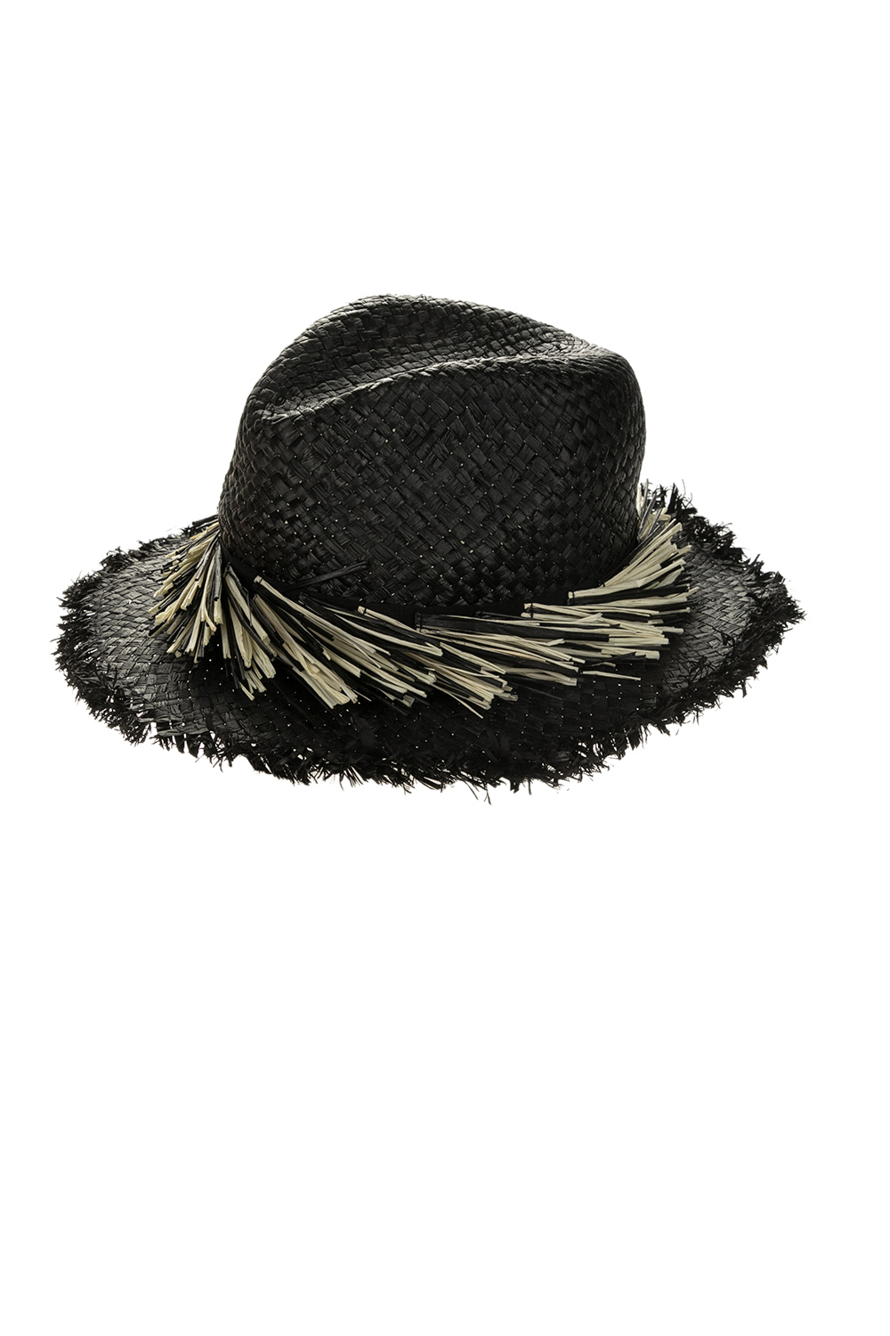 ECHO – Γυναικείο ψάθινο καπέλο ECHO MANGROVE μαύρο