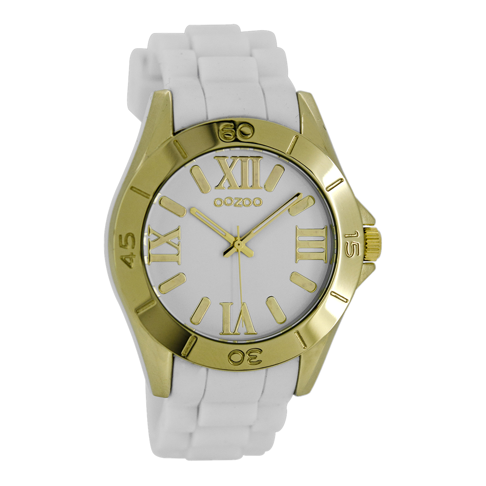 OOZOO – Γυναικείο ρολόι OOZOO TIMEPIECES λευκό