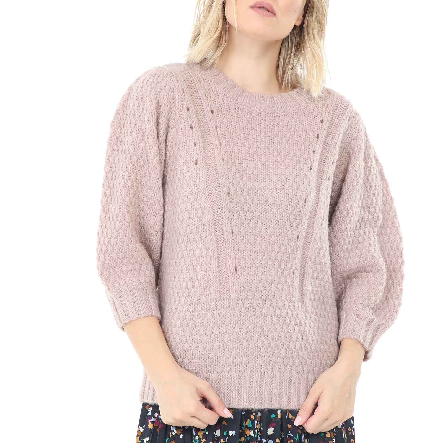 NUMPH – Γυναικείο πουλόβερ NUMPH ροζ