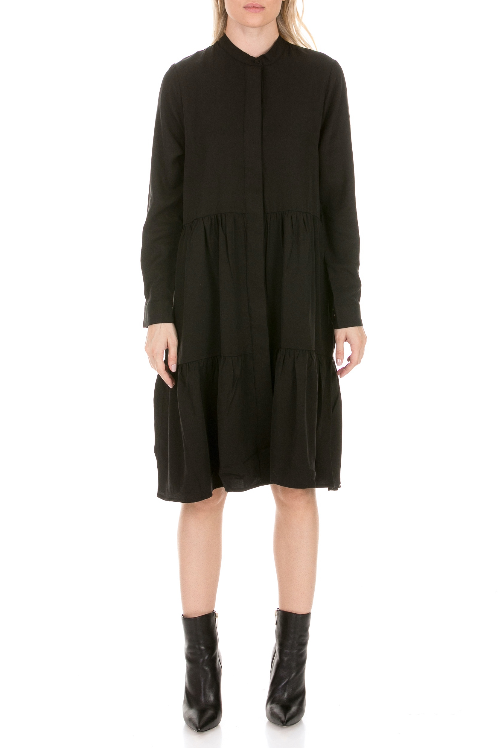 COTTON CANDY – Γυναικείο mini φόρεμα COTTON CANDY PREMIUM SELECTION μαύρο