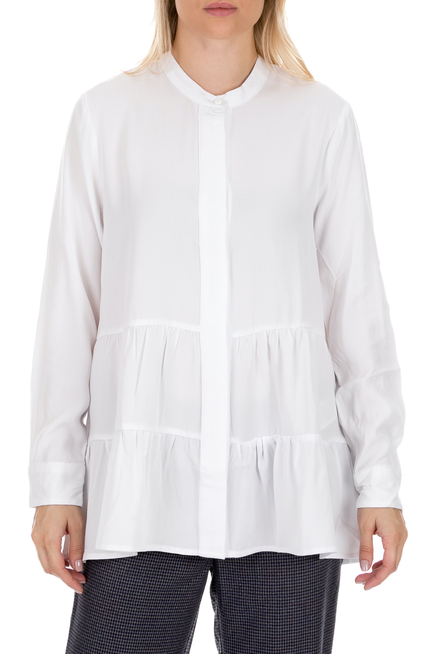COTTON CANDY – Γυναικεία πουκαμίσα COTTON CANDY PREMIUM SELECTION λευκή