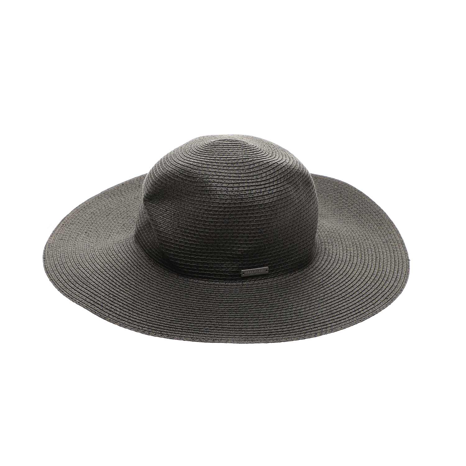 SEEBERGER – Γυναικείο ψάθινο καπέλο SEEBERGER FLOPPY UV-protection μαύρο