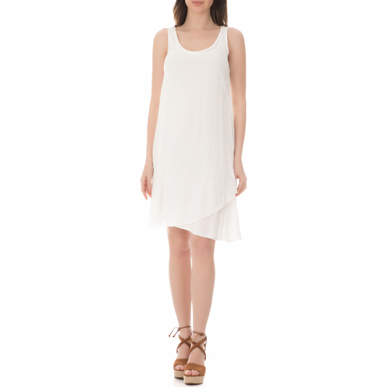 BRAEZ – Γυναικείο μίνι φόρεμα BRAEZ λευκό