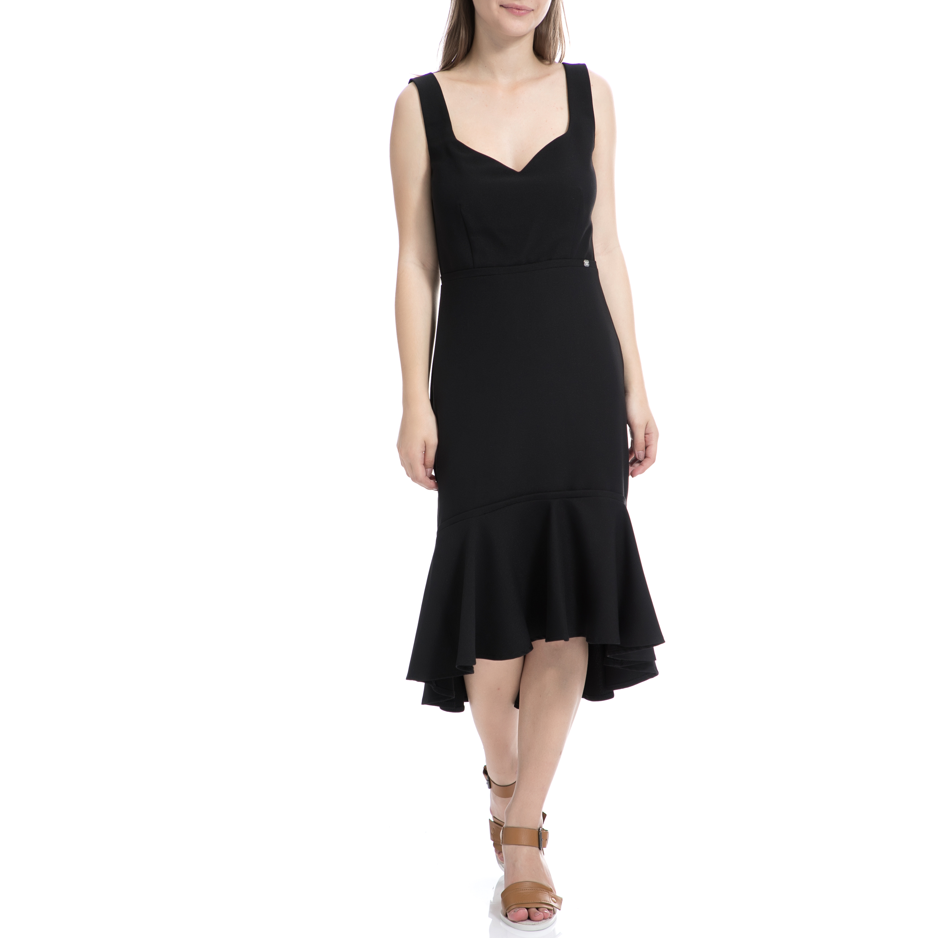 DENNY ROSE – Γυναικείο φόρεμα Denny Rose μαύρο