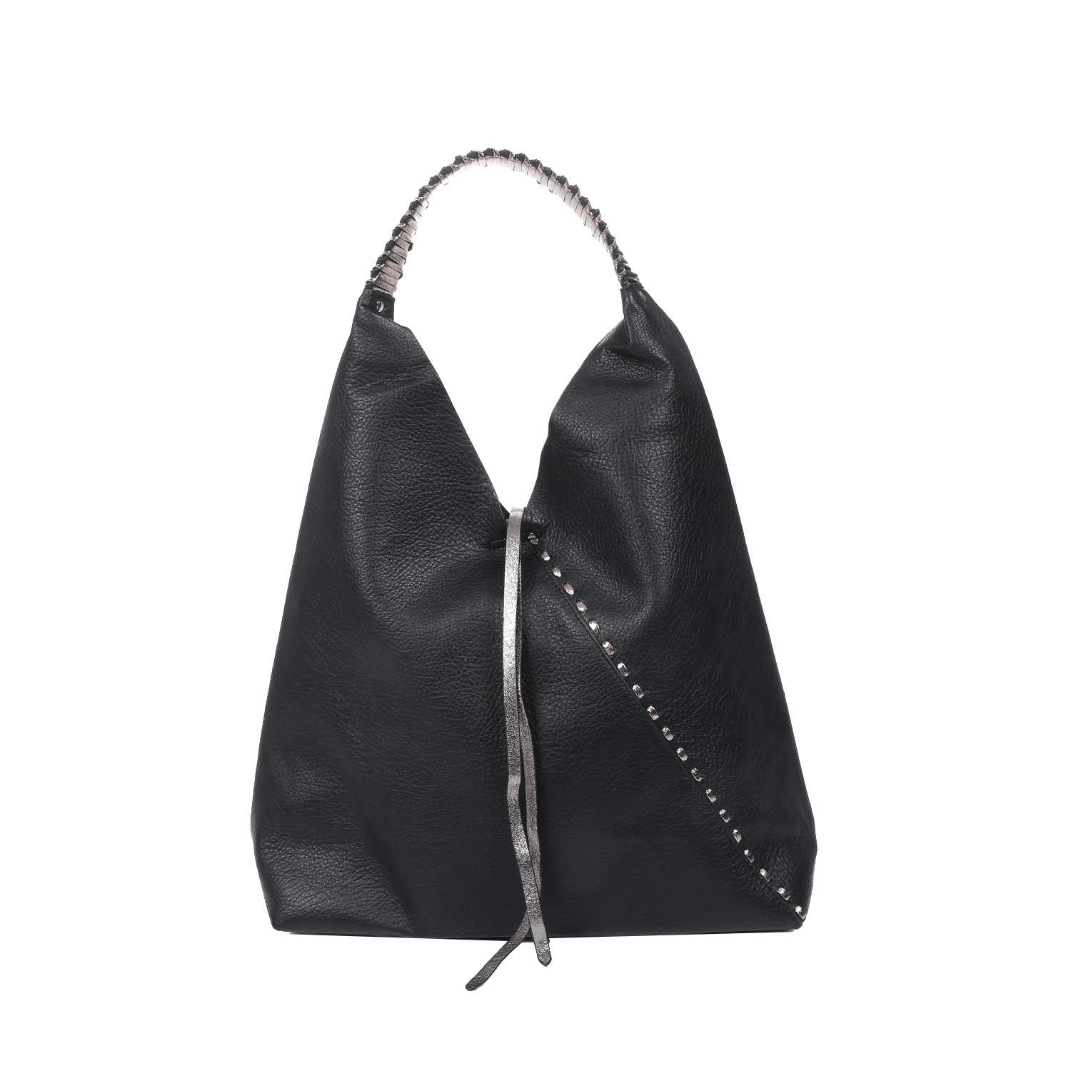 FOLLI FOLLIE – Γυναικεία τσάντα ώμου FOLLI FOLLIE City μαύρη