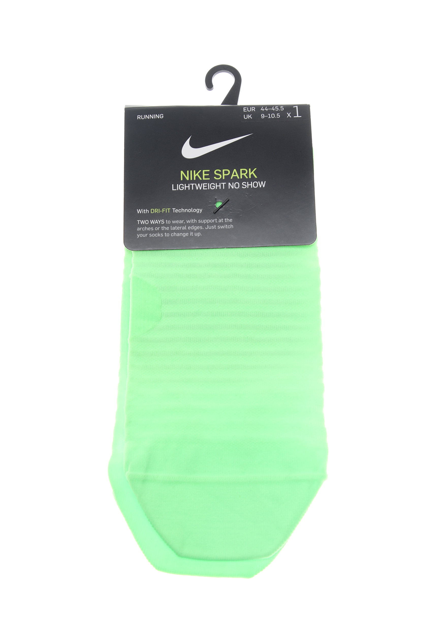 NIKE – Unisex κάλτσες running ΝΙΚΕ SPARK LTWT NS πράσινες
