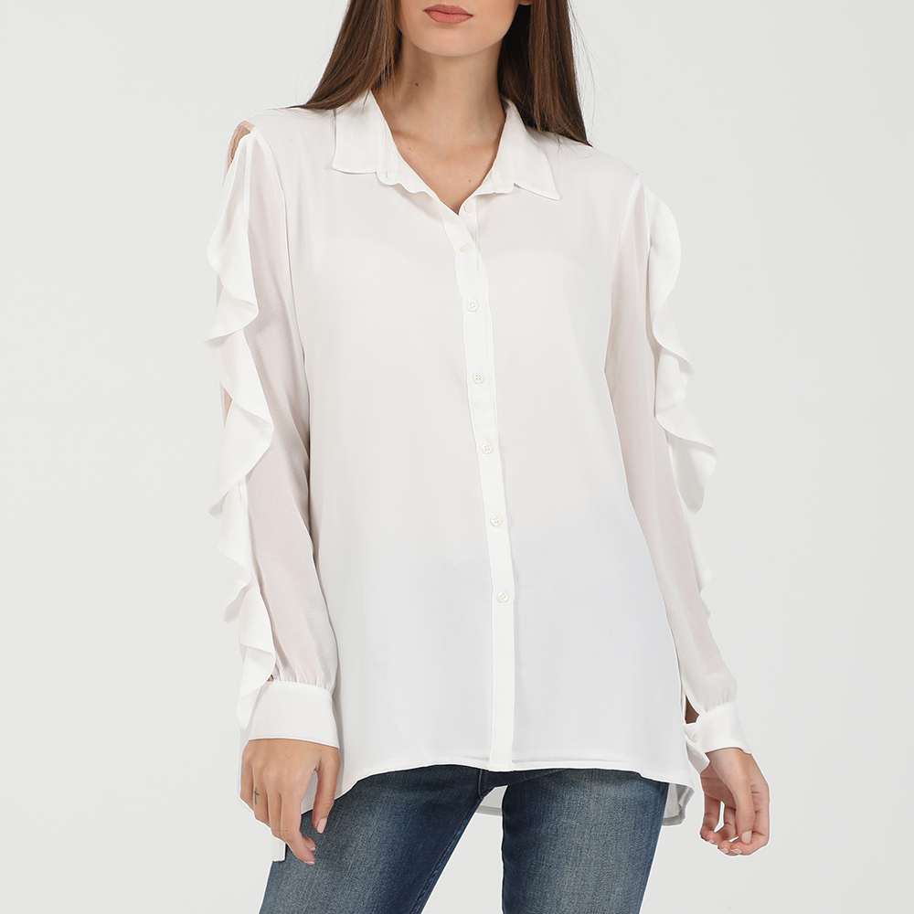 ANNARITA – Γυναικείο πουκάμισο ANNARITA λευκό