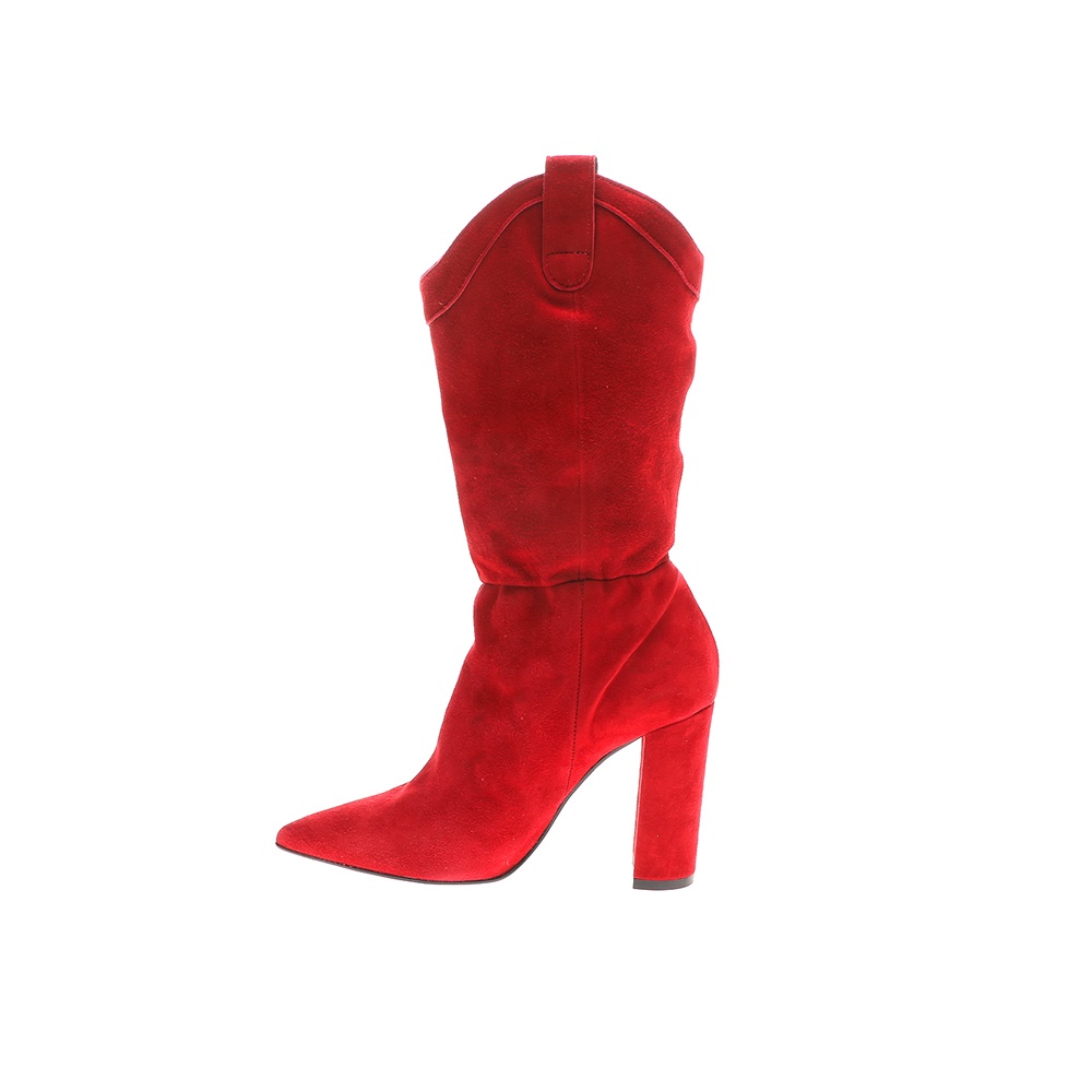 WALL STREET – Γυναικείες μπότες ADAMS WALL STREET κόκκινες