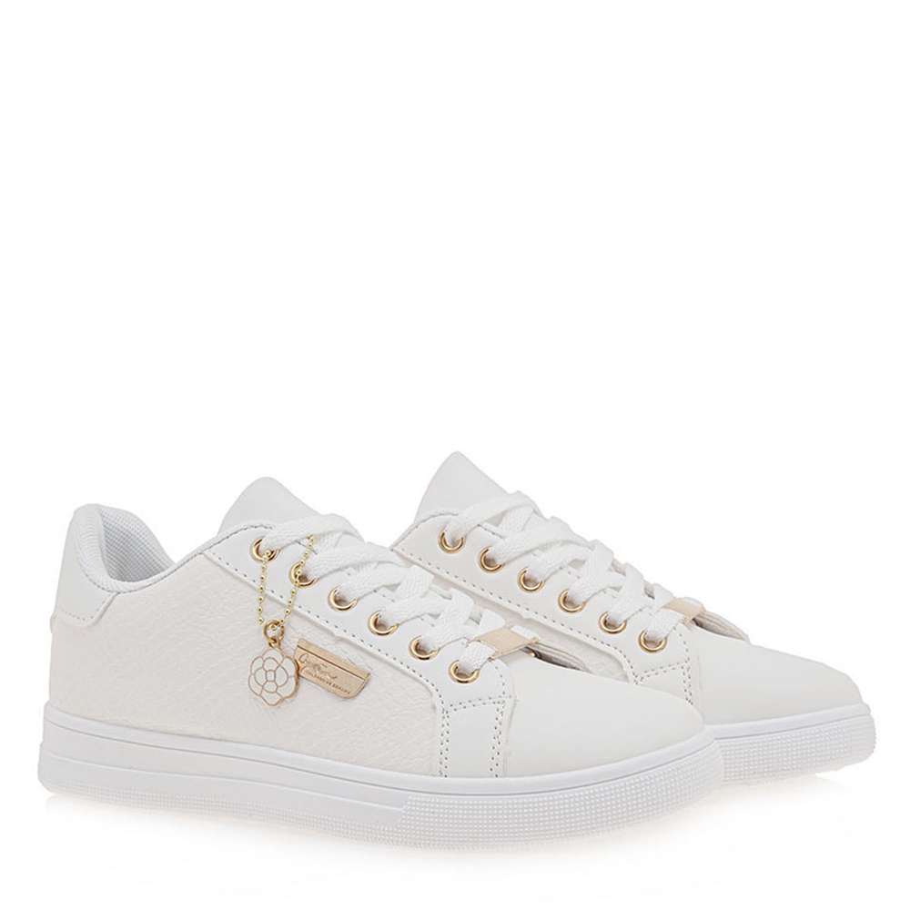 MIMSOGA – Γυναικεία sneakers MIMSOGA O184F5151 λευκά
