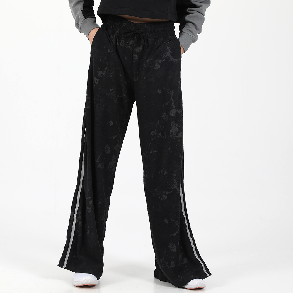 NIKE – Γυναικείο παντελόνι φόρμας NIKE CJ4149 W NK CITY RDY TRAIN FLC μαύρο γκρι