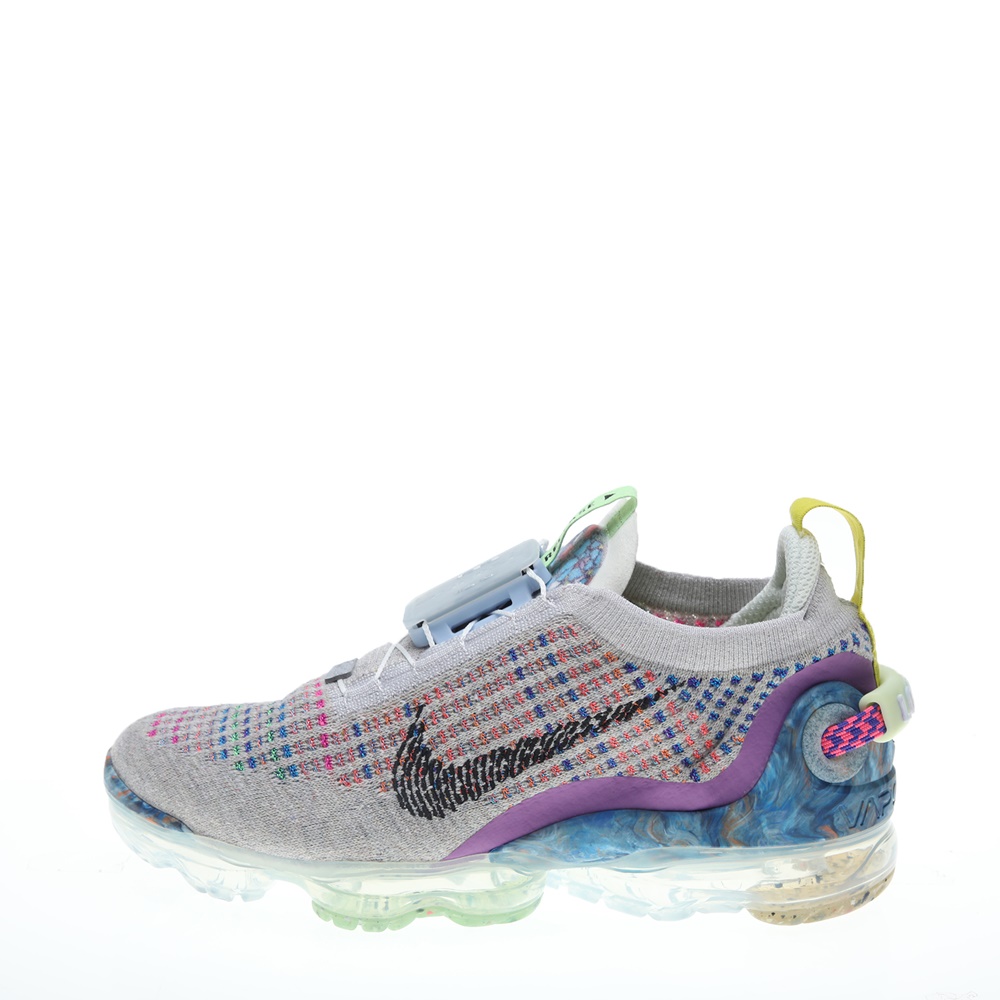 NIKE – Γυναικεία παπούτσια running NIKE AIR VAPORMAX 2020 γκρι πολύχρωμα